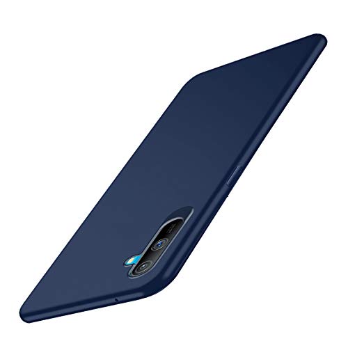 TheGiftKart Imported Premium Rubberised Matte Soft Back Cover Case for Realme C3 (Blue)