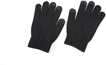 Mens&Womens Touch Screen Gloves Warm Winter Anti-Slip Mitten Wool Knitted Magic Glove