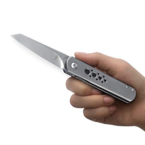 Kizer Pocket Folding Knife Front Flipper Reverse Tanto S35VN Blade