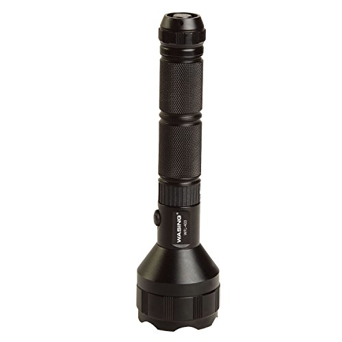 WASING WFL403 Rechargeable Zoomable LED Flashlight Torch With Car