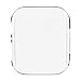 Leotop Compatible with Apple Watch Case 40mm 44mm, PC Hard Clear Screen Protector Full Cover Thin Snap-On Anti-Scratch Lightweight Bumper Compatible iWatch Series 4 (Clear, 40mm)