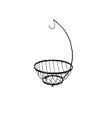 Spectrum Diversified Ashley Fruit Stand with Banana Holder, Small, Bronze