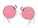 Sony Clip-on Stereo Headphones with Retractable | MDR-Q38LW P Pink