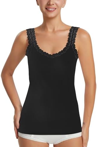 Anti-Static Camisole, White, 3XL at Amazon Women's Clothing store
