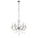 mirrea Mini Crystal Chandelier 5 Lights Crystal-Like Acrylic Clear Color