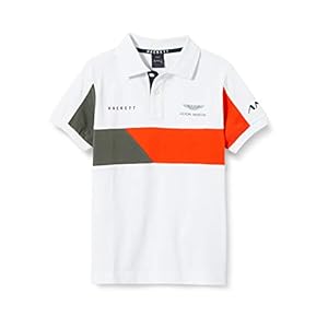 Hackett London AMR SPLIT PN SS Y jongens poloshirt