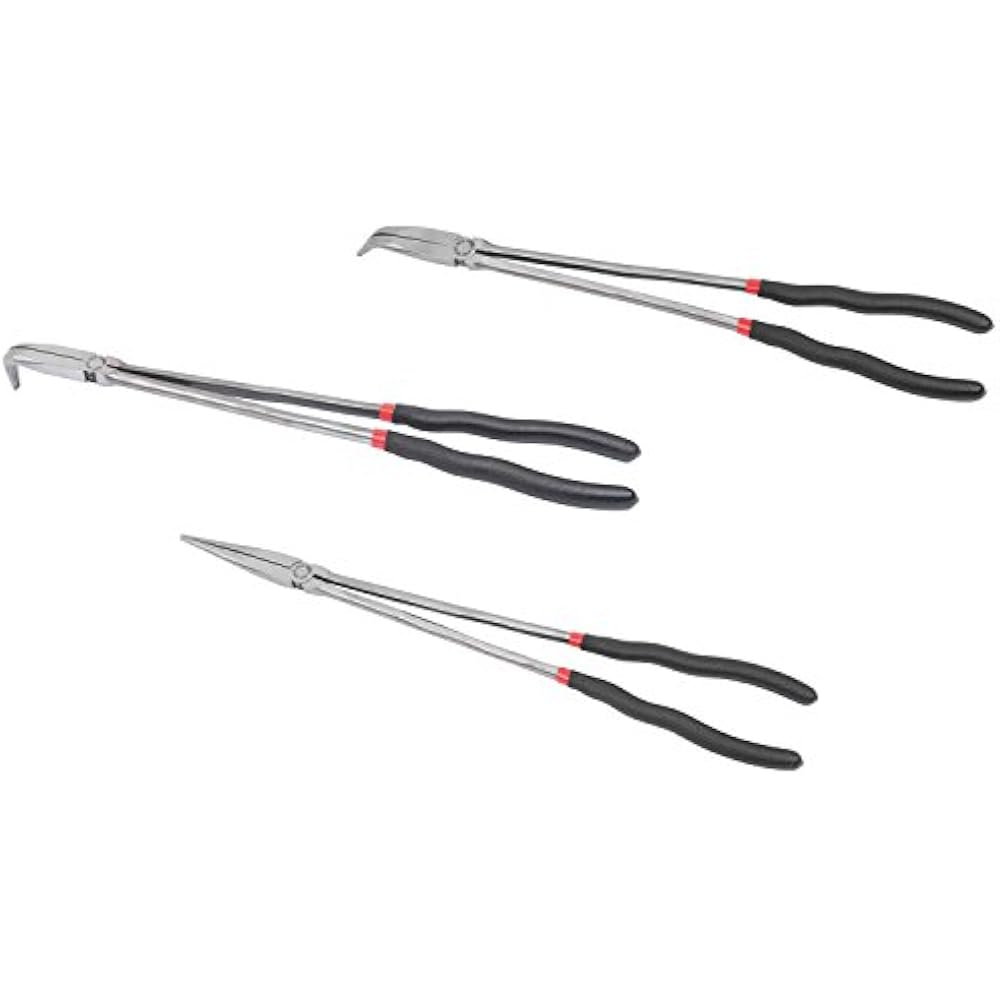 GreatNeck L113S Long Nose Pliers Set, 16 Inch, 3Piece eBay