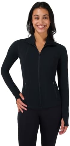 90 Degree By Reflex Women's Lightweight, Full Zip Running Track