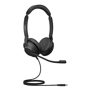 Jabra-Evolve2-30-Headset--Noise-Cancelling-UC-Certified-Stereo-Headphones-With-2-Microphone-Call-Technology--USB-C-Cable--Black Jabra Evolve2 30 Headset – Noise Cancelling UC Certified Stereo Headphones with 2-Microphone Call Technology – USB-C…