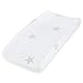 aden + anais Classic Changing pad Cover; 100% Cotton Muslin; Super Soft; Breathable; twinkle - silver star