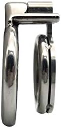 Bondage Masters, Nano Chastity Micro Chastity Device Ultra Small CB Device Unique Lock, Silver - Image 3