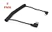 Coiled Micro USB Cable - Riipoo 1.5 Meter Coiled Right Angle Micro B USB Charger Cable, USB to Micro USB Sync Charging and Data Transfer Spring Coiled Cord for Micro USB Devices