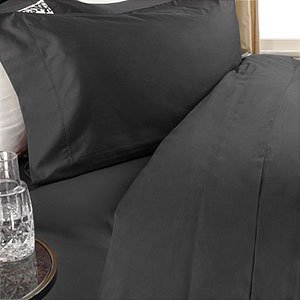 Elegant Comfort Luxury Wrinkle,Fade and Stain Resistant 1500 Thread Count Egyptian Quality 4-Piece Bed Sheet Set, Deep Pocket, 100 % HypoAllergenic, Queen Size , Black