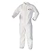 KleenGuard Coveralls A 40 Liquid and Particle Protection Apparel (44303), White, Large, 25 Garments / Case primary