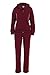 unik Women Fleece Sweatsuit Set Jacket Matching Pants Black Burgundy Grey Fuchsia Teal Navy Red