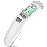 Berrcom Baby Infrared Forehead Thermometer, FDA Approved Medical Grade Non Contact Thermometer for Kids, Infants,Toddlers, Child, Adults, Nurses. Digital Cold, Flu, Fever Thermometer
