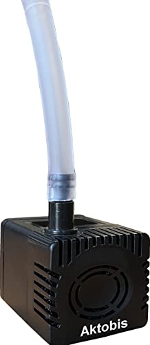 Aktobis WDH-KP40 Kondensatpumpe/Tauchpumpe automatisch mit Wassersensor, 450 L/h, 3 m Förderhöhe, Mini Wasserpumpe für Luftentfeuchter, Bautrockner, K