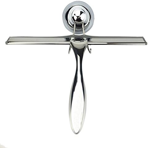 Stainless Steel Squeegee Glass Wiper Cleaner Mirror Screen Tile Car Design For Clean And Remove The Water On Window .ideal Use In Bathroom Kitchen, Car, Other