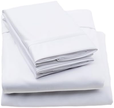 Wicked Sheets Wicked Cool Moisture-wicking and Cooling Combo Bed Sheet Set (California King Deep Pocket, White)