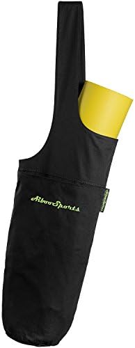 AibooSports Extra Large Yoga Mat Bag The Original Yoga Mat Tote Sling Carrier for Women & Men | Large Side Pocket & Zipper Pocket | Fits Most Mat Sizes Organic Cotton โฆ