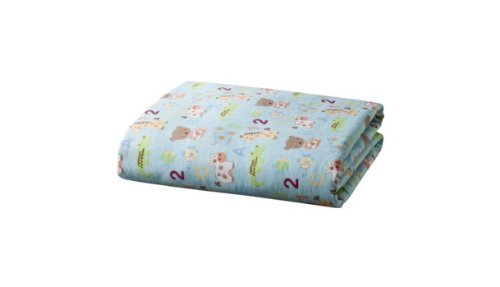 Tiddliwinks ABC 123 Toss Print Fitted Crib Sheet