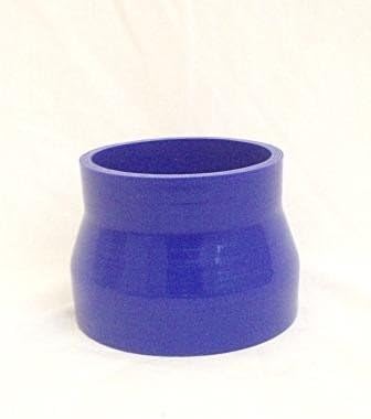 Aero Exhaust 2.5"-2.75" Blue Silicone Straight Reducer