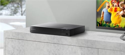 SONY BDP-S1700U BLU-RAY DVD PLAYER DOLBY DIGITAL TRUEHD/DTS AND DVD UPSCALING, WITH INCLUDED HDMI CABLE, 2025 MODEL