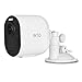 Wasserstein Smart Adjustable Indoor/Outdoor Security Suction Cup Wall Mount Compatible with Arlo, Arlo Pro/Pro 2/Pro 3/Pro 4, Arlo Ultra/Ultra 2, and Other Compatible Models (2 Pack, White)