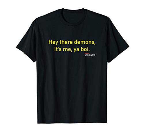 BuzzFeed Unsolved Hey There Demons Boi T-Shirt