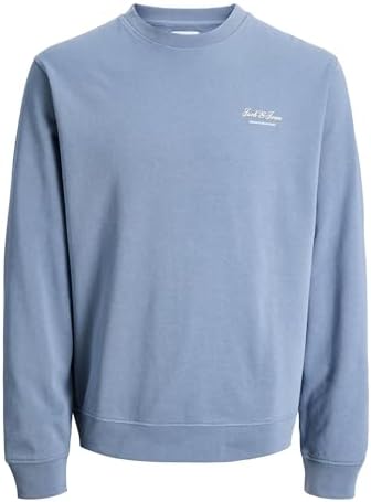 Jjearchive Graphic Sweat Crew Neck Noos, Blue Mirage., M