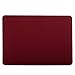 HDE Plastic Hard Shell Case and Keyboard Cover for MacBook Pro 13 with Retina Display (Models: A1425/A1502), Burgundy