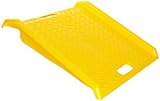 Eagle 1794 High Density Polyethylene Curb Ramp, Yellow, 1000 lbs Load Capacity, 27