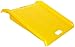 Eagle 1794 High Density Polyethylene Curb Ramp, Yellow, 1000 lbs Load Capacity, 27