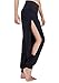 Matymats Yoga Harem Pants for Women Sports Dancing Workout Sweat Pants Side Slit