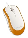 マイクロソフト オプティカル マウス Basic Optical Mouse マンゴー オレンジ P58-00050