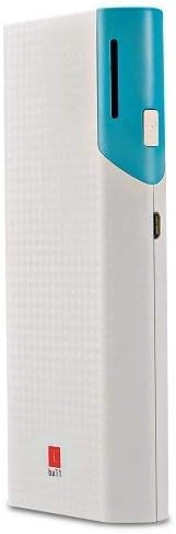 iBall PB-10017 10000mAh Portable Power Bank with Dual USB Port Battery (White)