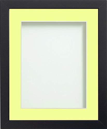 Frame Company Allington Black 8x8 inch Frame With Lemon Bon Bon For Image 6x6 inch *Choice of sizes* Fitted with Real Glass
