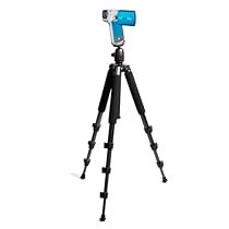 DURAGADGET Professional Sturdy Aluminium Lightweight Tripod With Expandable Legs For Panasonic v210 ,Panasonic V700