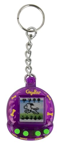 World's Smallest GigaPets, Includes 1 Miniature Interactive Pixel Pet; CompuKitty or PixelPuppy. Each Sold Separately. Styles Selected at Random. 90’s Gaming Virtual Pet for Kids Ages 5+