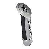 SPG Outdoors Pistol Grip Gear Shift Knob (Silver/Black, Sold Individually)