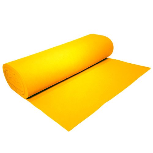 Acrylic Felt by the Yard 72" Wide X 1 YD Long: Yellow