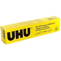 UHU All Purpose Adhesive Glue 125ml boxed [Pack of 5 Tubes]