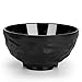 FRLEDM Melamine Bowls-13.2 Ounce for Cereal,Noodle,Soup,Salad,Fruit-Matte black