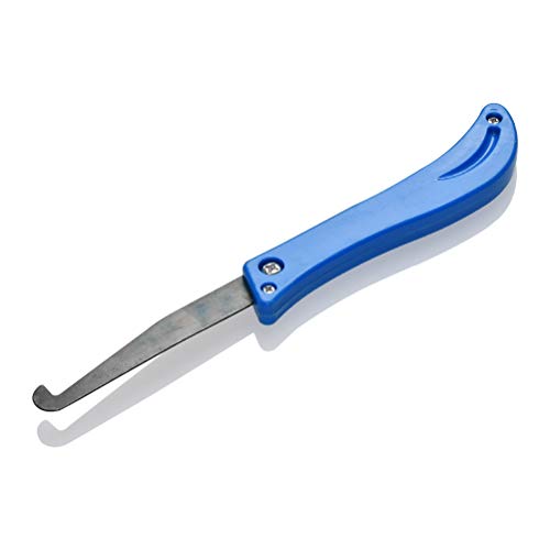 FOCCTS 12PCS Foldable Tile Joint Tool Grout Removal Scraping off Edges Caulking Tool Kit, 2 Grout Saw and 10 Grout Saw Knife for Bathroom, Bedroom, Tiles Gap