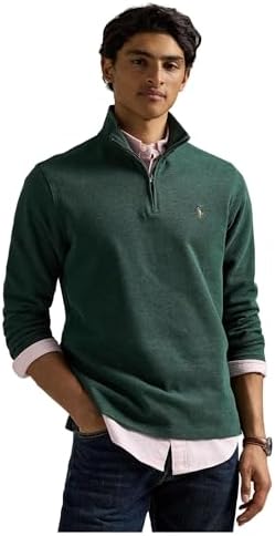 POLO RALPH LAUREN RLX Men's Fleece Long Sleeve Half Zip Pullover