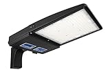 Hyperikon LED Parking Lot Lights, 300W (1100 Watt HID HPS), Shoebox Street Pole Light, 5700K, Waterproof, Photocell