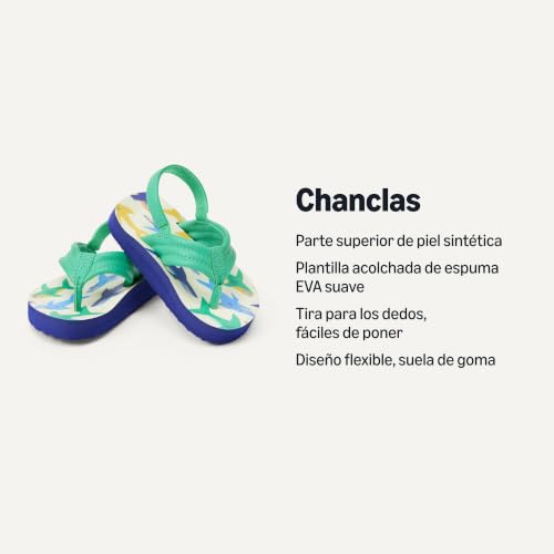 Amazon Essentials Unisex Kids Flip Flops with Back Strap