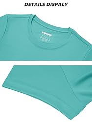 TACVASEN T-Shirts Women Short Sleeve Tops UPF