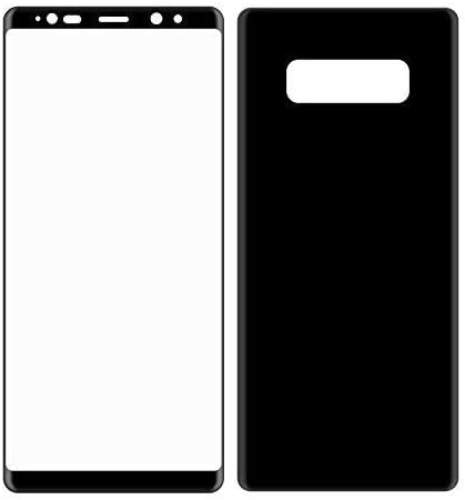 Porche 4D/3D PET Front & Back Screen Protector Film for Samsung Galaxy Note 9 - Black