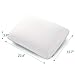 Bedsure Bio-Zero Hydrophilic Memory Foam Pillow Cooling -Patented Sleeping Pillow for Back, Side, Stomach Sleepers -Cool Bed Pillow with Removable Bamboo Cover-Standard Size (23.6